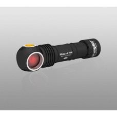 Налобный фонарь Armytek Wizard WR Magnet USB + 18650 3200 mAh / Белый-красный свет